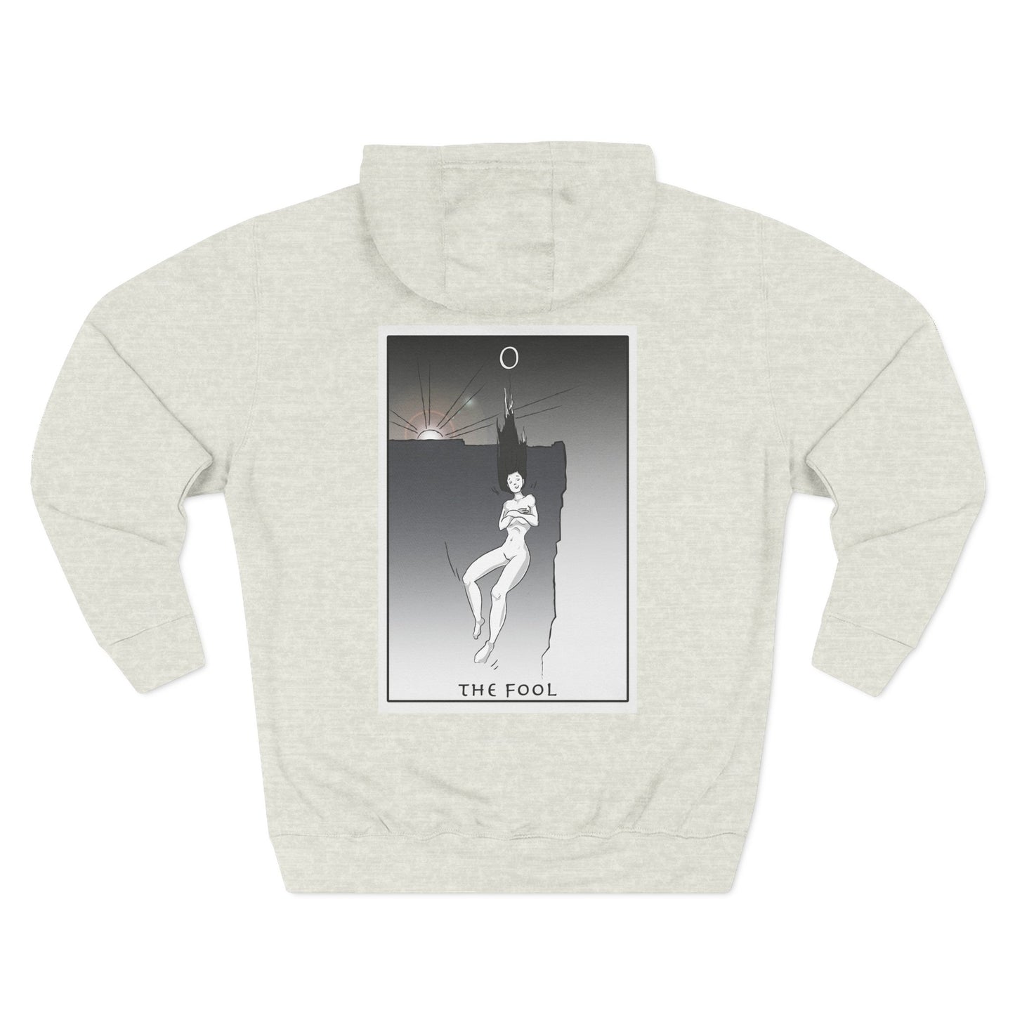 Tarot 'The Fool' Graphic Hoodie — Mystical Tarot Card Back Print