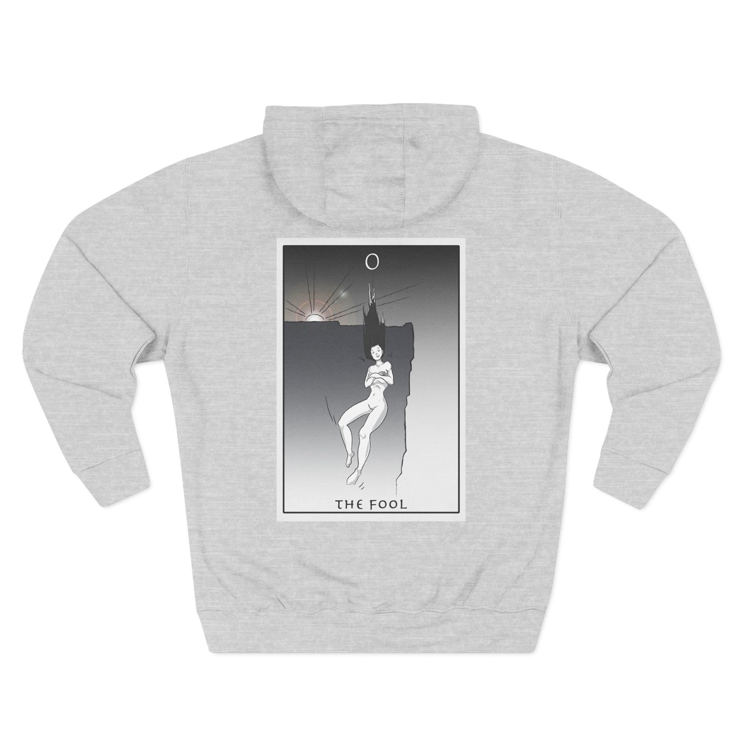 Tarot 'The Fool' Graphic Hoodie — Mystical Tarot Card Back Print